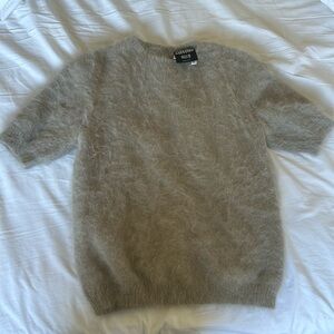 Vintage Jean Paul gautier angora sweater size M shrunken fit (fits s/xs) SO CUTE